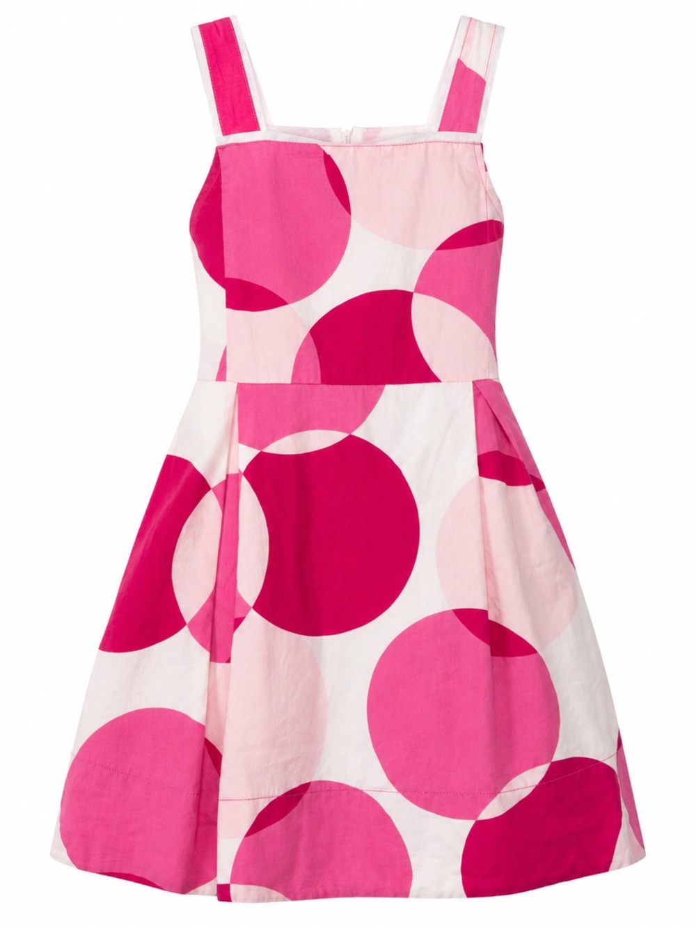 The Children's Place Pink Polka Circle Sundress Size: 6X/7
